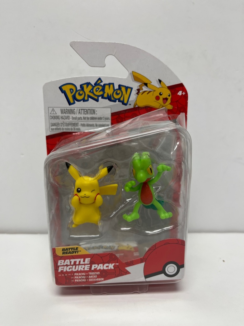Pokémon Battle Figure Pack with Pikachu & Treecko